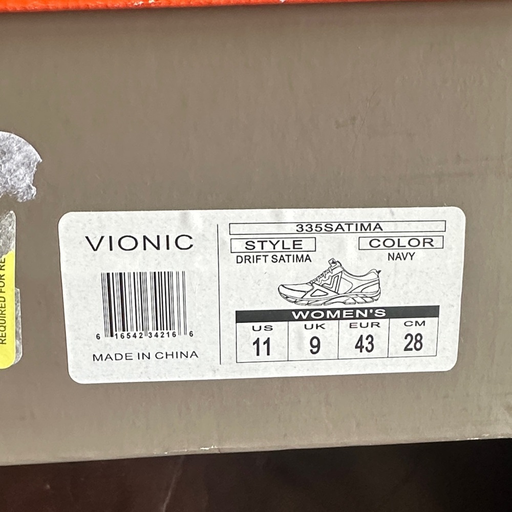 Vionic Drift Satima Sneakers - Navy